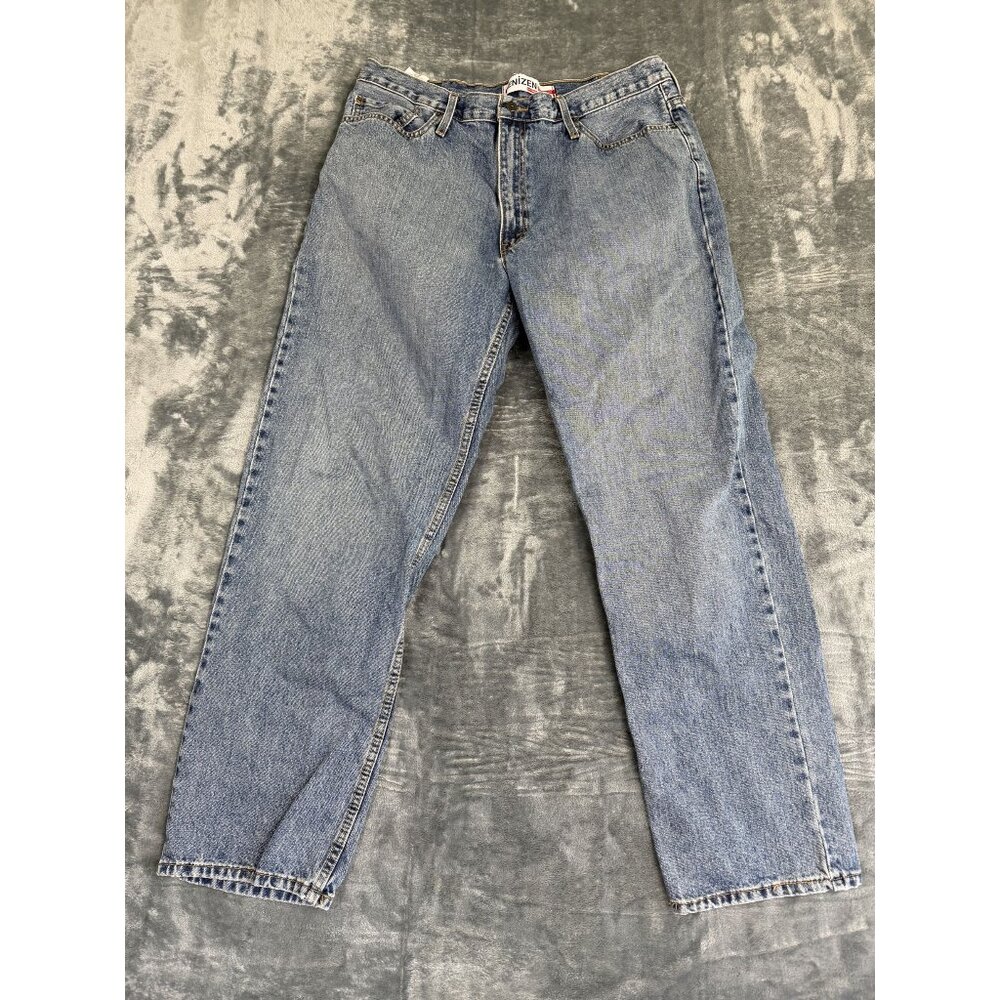 Denizen From Levis Mens Relaxed Fit Jeans Size 38x32 Blue